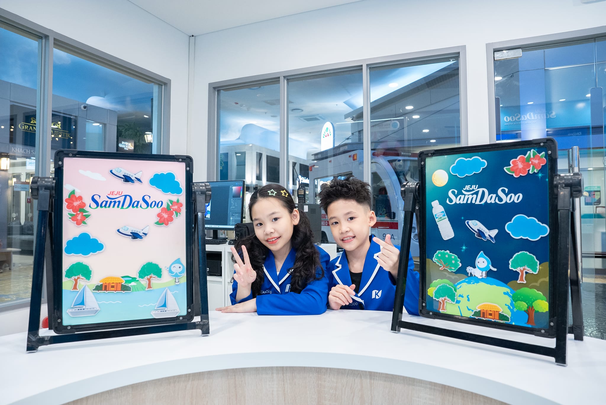 Samdasoo Launch Jeju SamDaSoo water advertising model experience