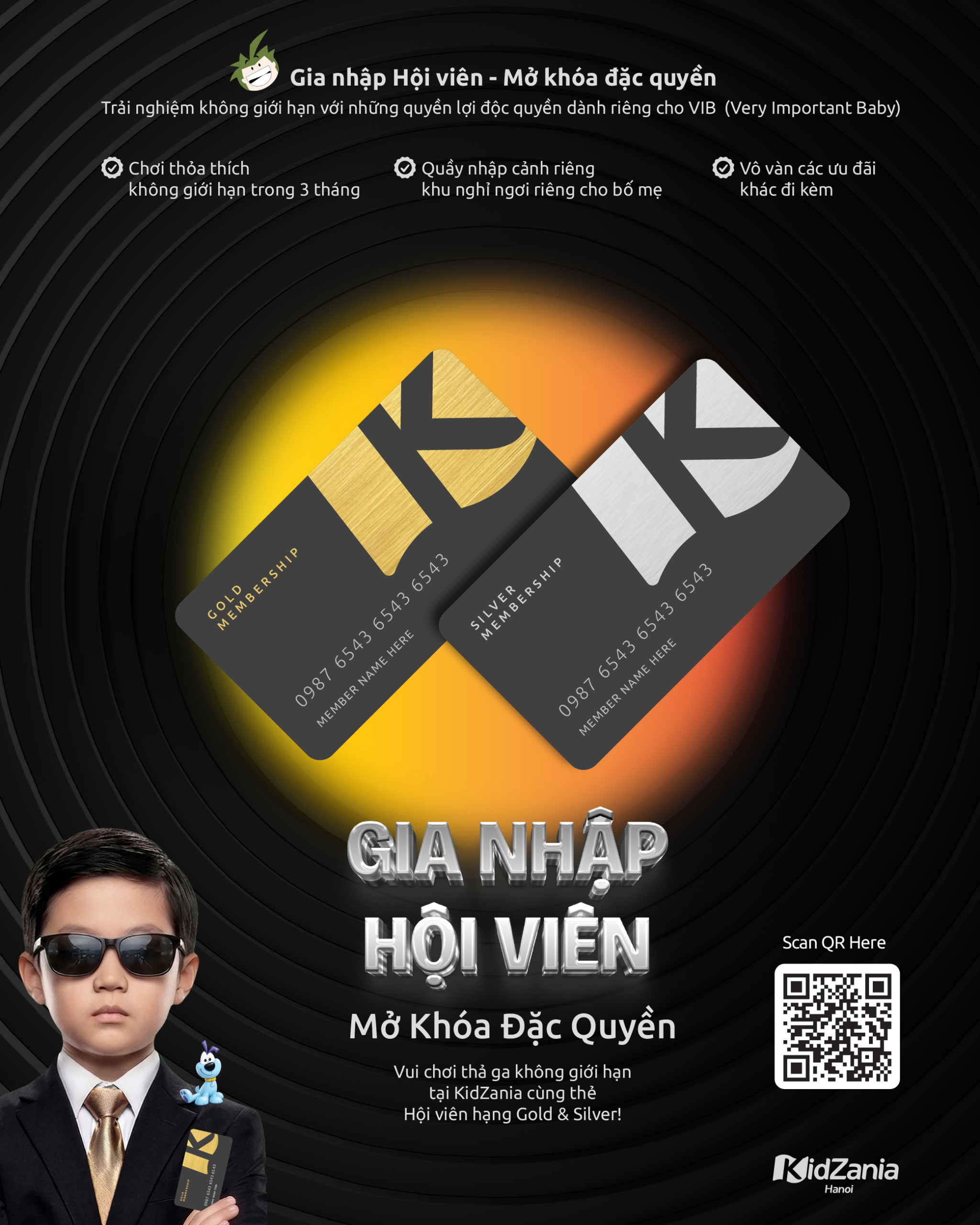 Thẻ Hội Viên KidZania